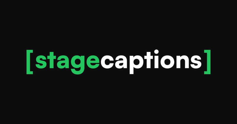 stagecaptions.io