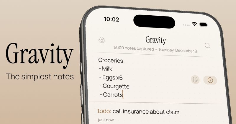 Gravity Notes For Mac