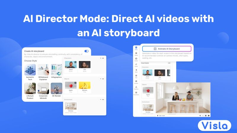 Visla AI Director Mode