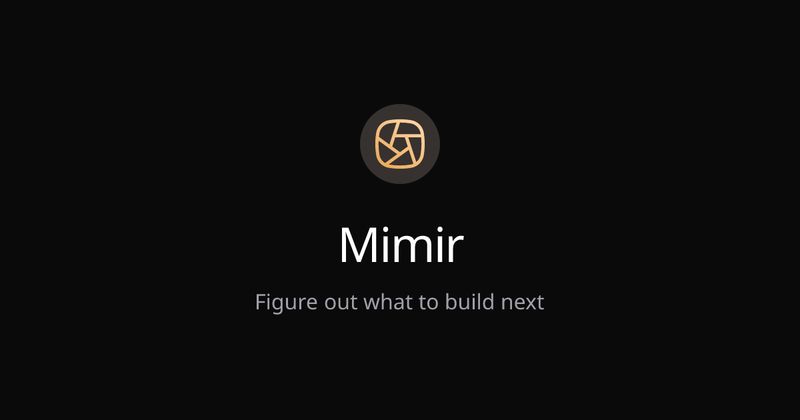 Mimir - Cursor for Product managers