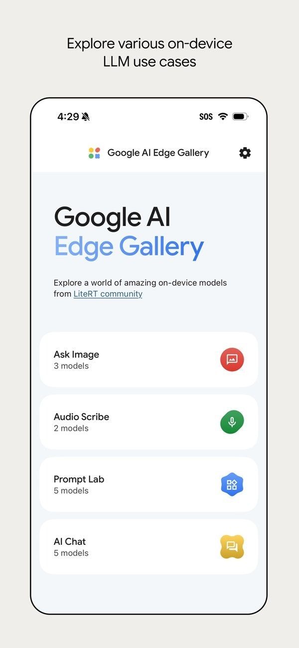 Google AI Edge Gallery