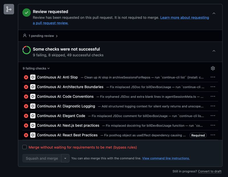 Continue (Mission Control)