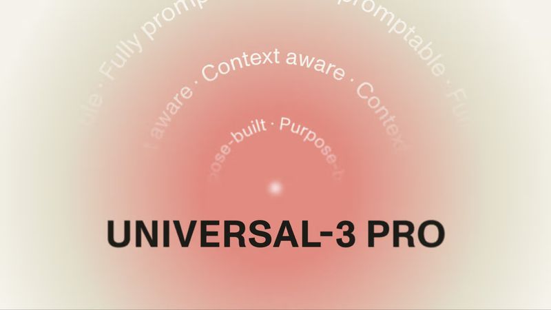 AssemblyAI: Universal-3 Pro Streaming