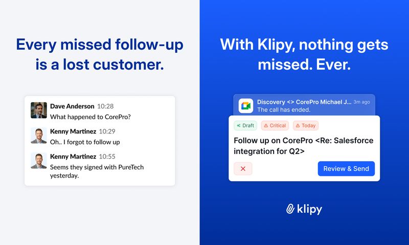 Klipy — Does the work after every call