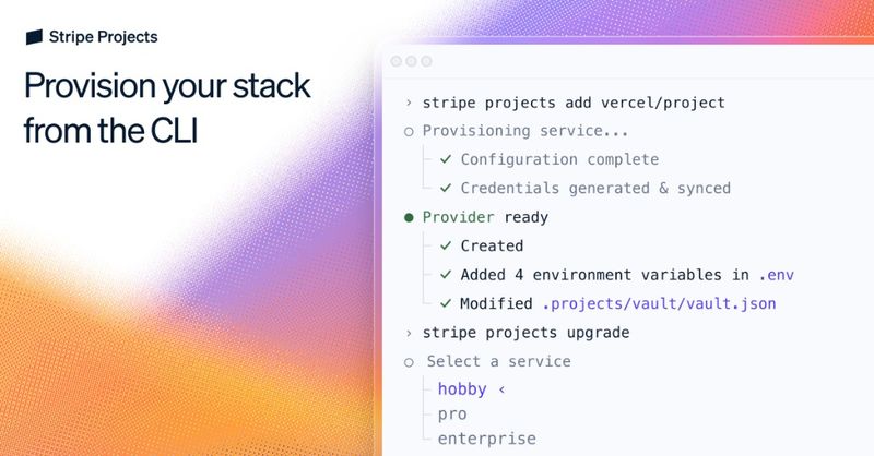Stripe Projects