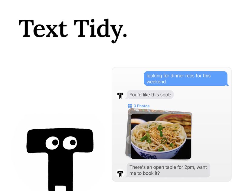 Tidy for Group Chats