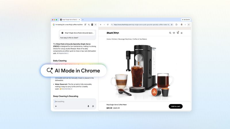AI Mode in Chrome
