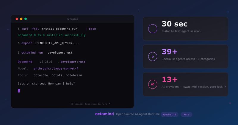 Octomind – Plug n Play AI Agents