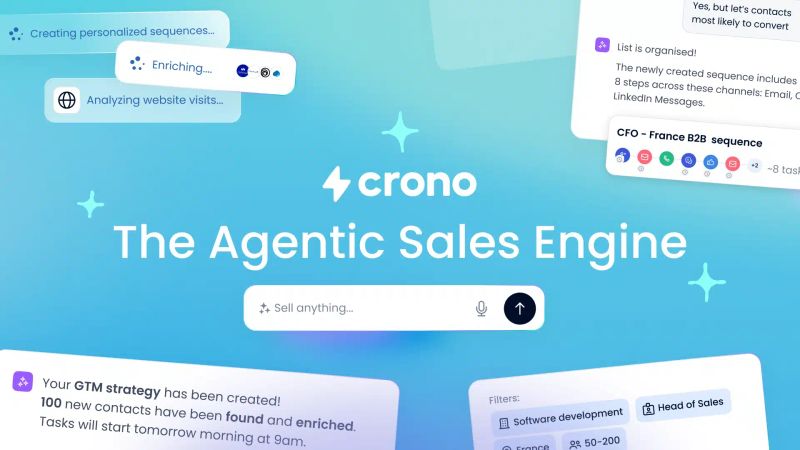 The Agentic Sales Engine by Crono