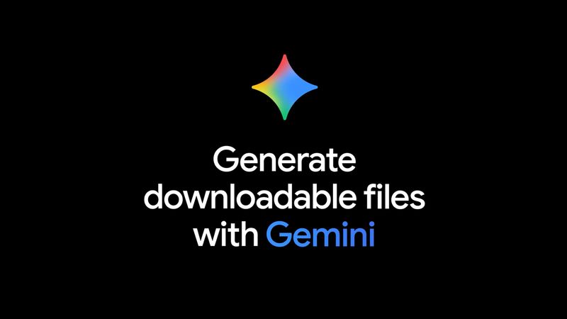File Generation in Gemini