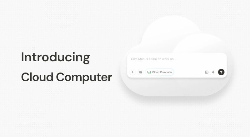 Cloud Computer by Manus