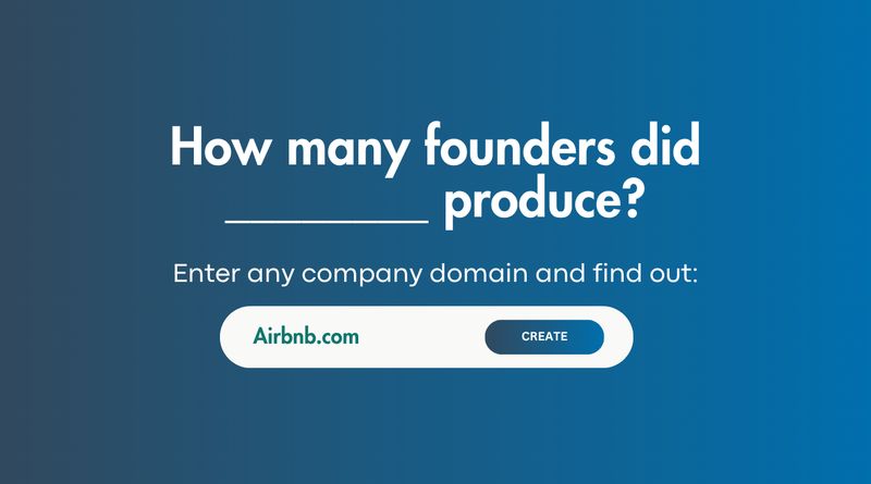 Alumni Founder