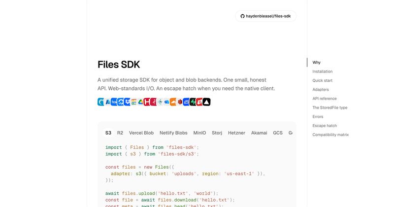 Files SDK