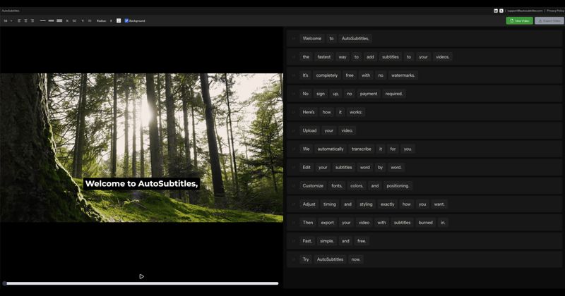 AutoSubtitles 2.0