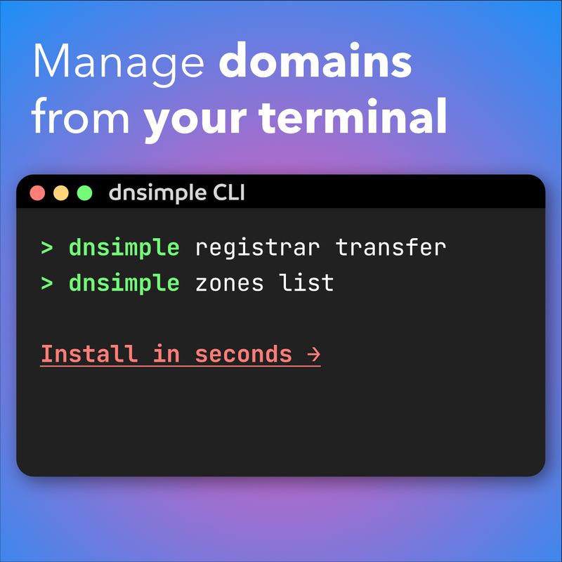 DNSimple CLI