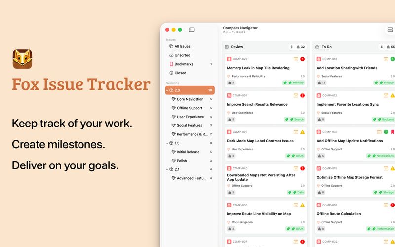 Fox Issue Tracker 4