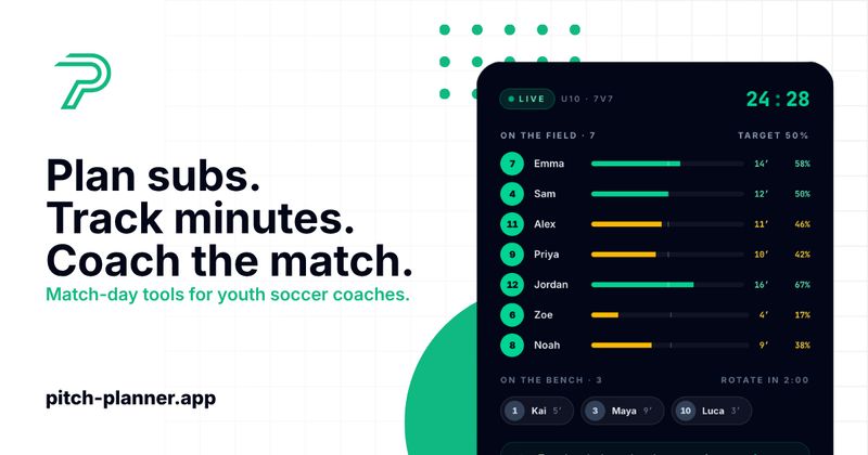 Pitch Planner App