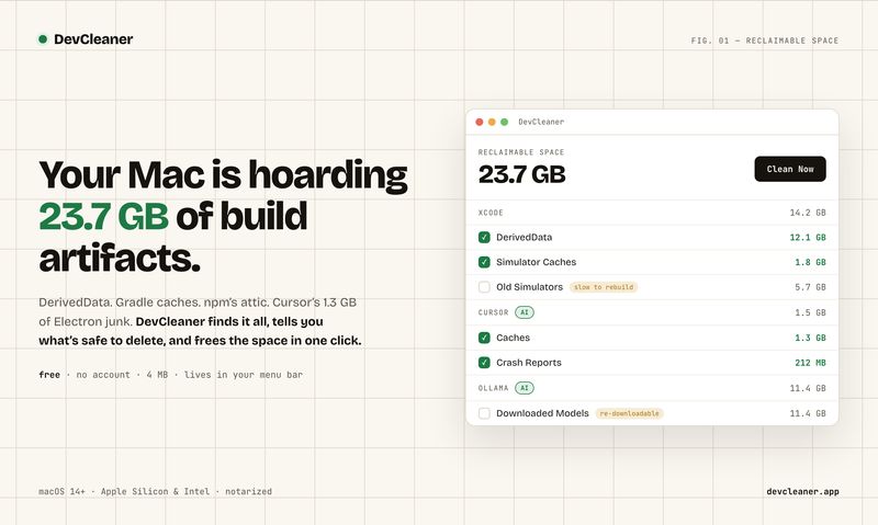 DevCleaner