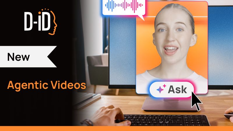 Agentic videos by D-ID