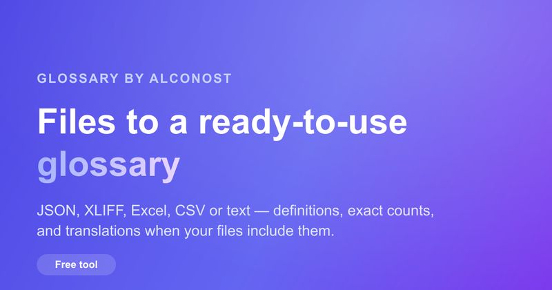Glossary Extractor