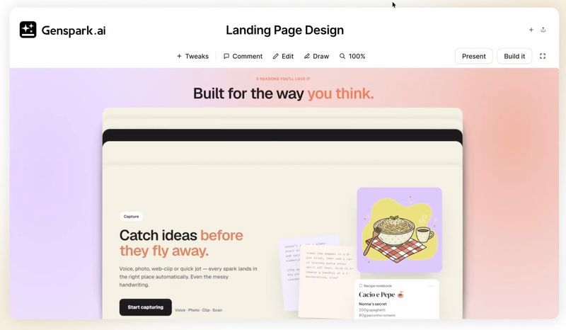 Genspark Design