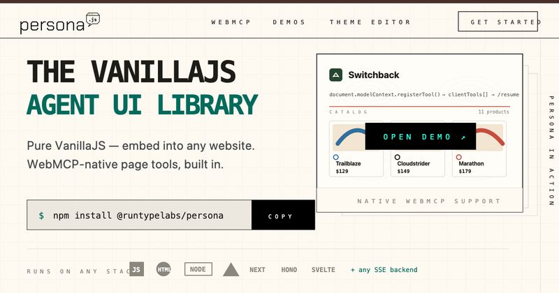 Persona.js