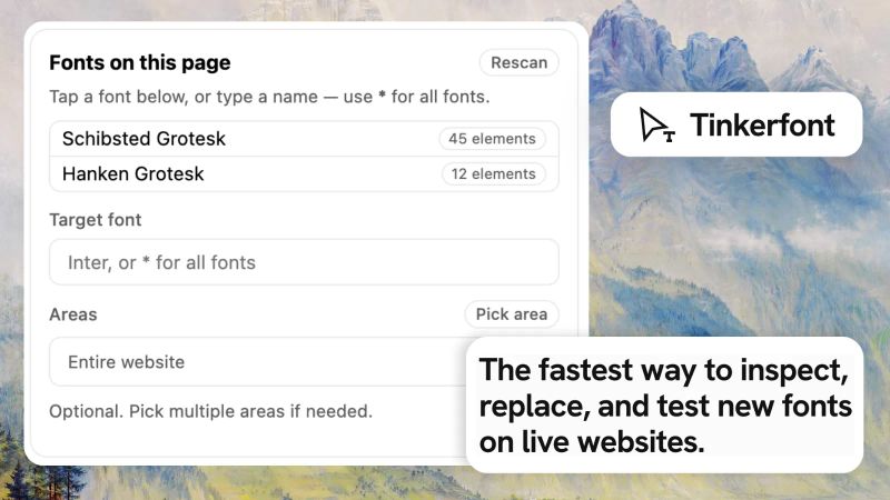 Tinkerfont