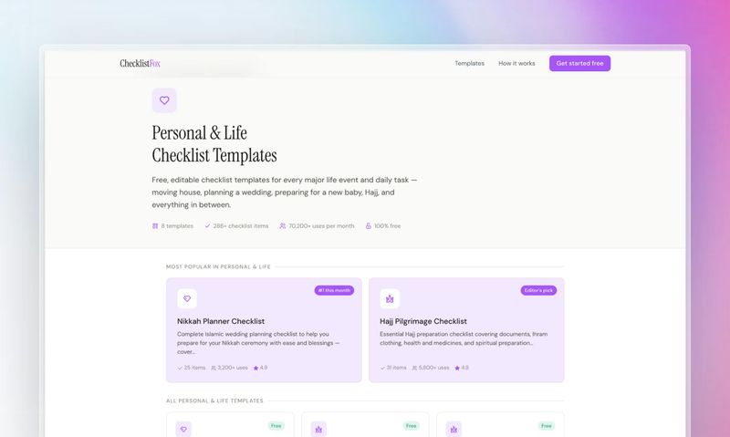 ChecklistFox