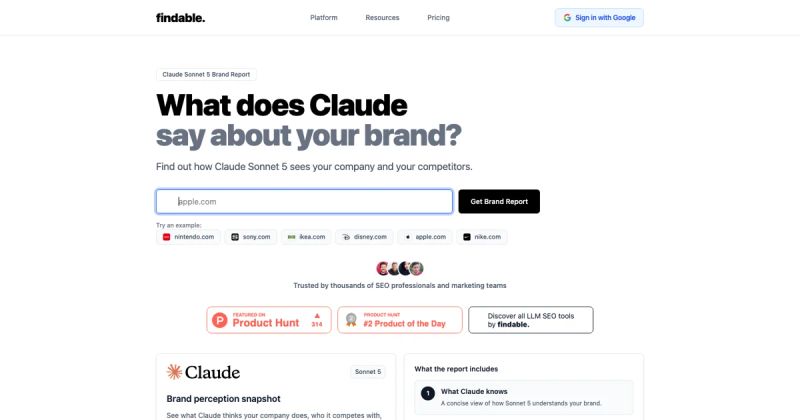 Claude Sonnet 5 Brand Report