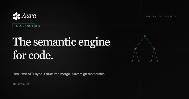 Aura: Agents + Git + Intent Open Source