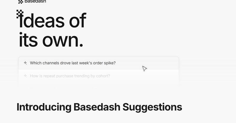 Basedash Suggestions