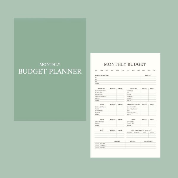Monthly Budget Planner