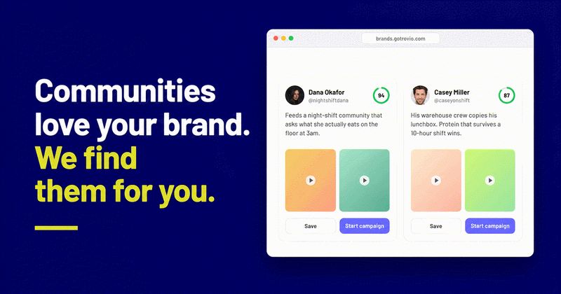 Trovio For Brands