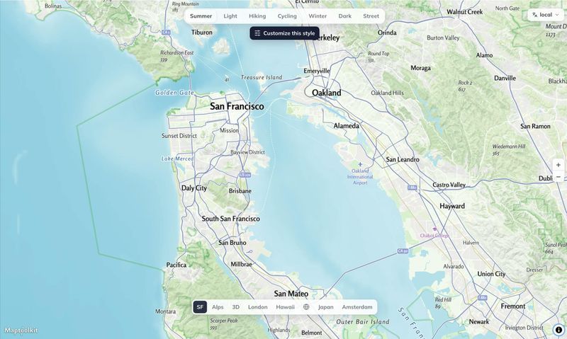 Maptoolkit.org - free vector map server