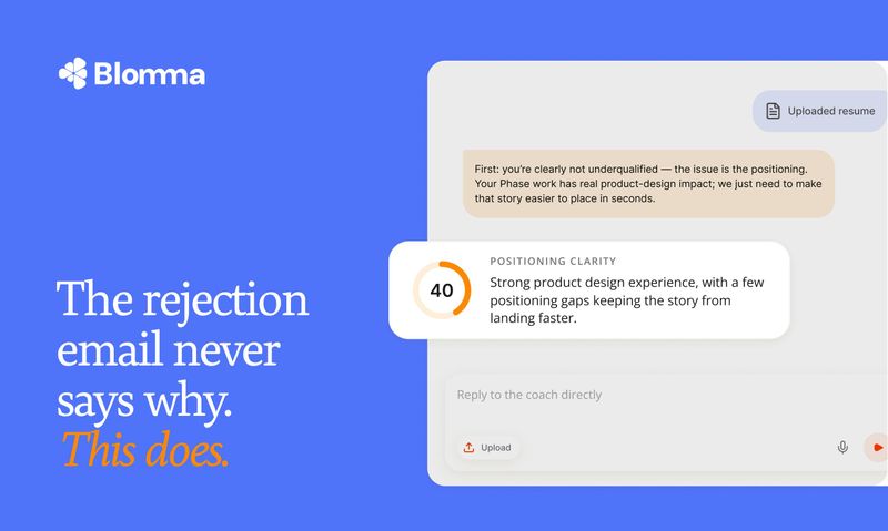 Resume Support by Blomma