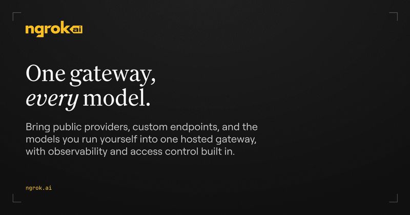 ngrok AI Gateway