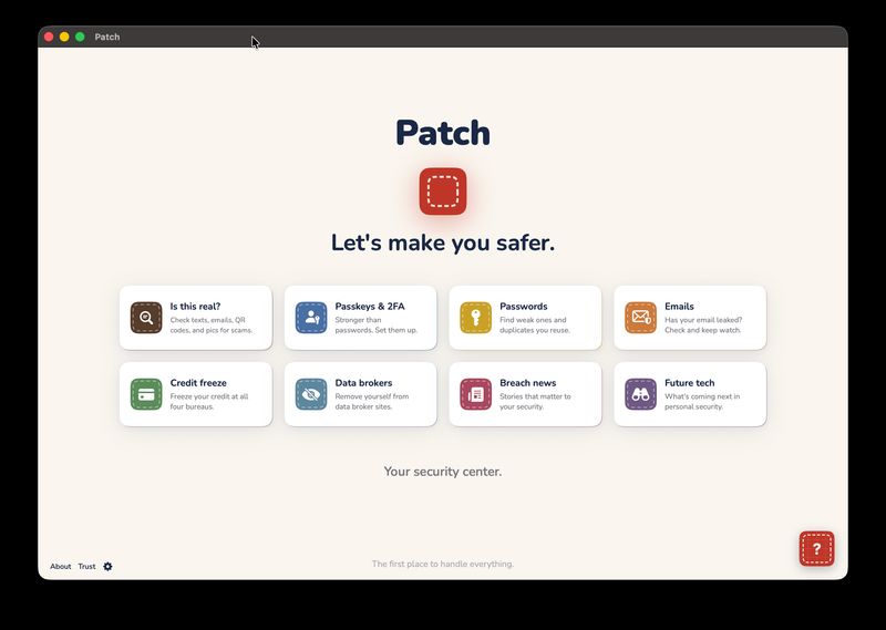Patch — Your Security Center