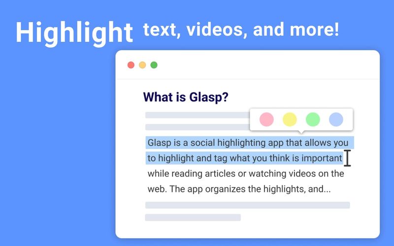 Glasp for Firefox