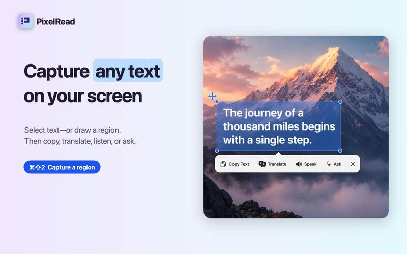 PixelRead AI OCR
