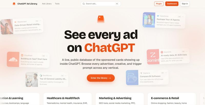 ChatGPT Ad Library
