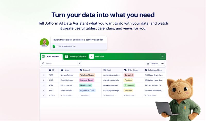 Jotform AI Data Assistant