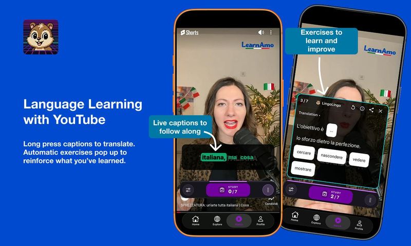 LingoLingo: Learn Language with Youtube