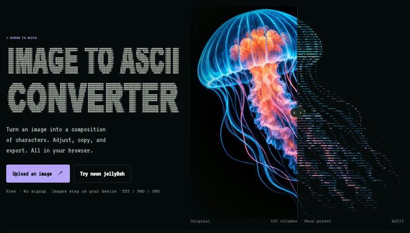 Image to ASCII