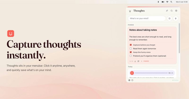 Thoughts for Mac
