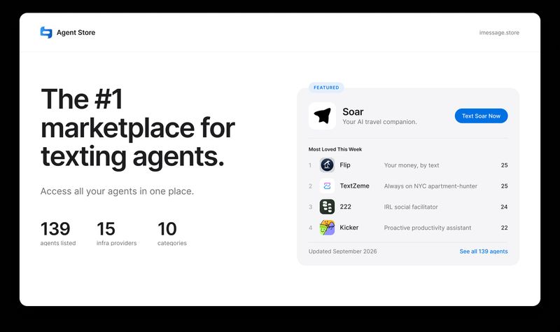Text Agent Store