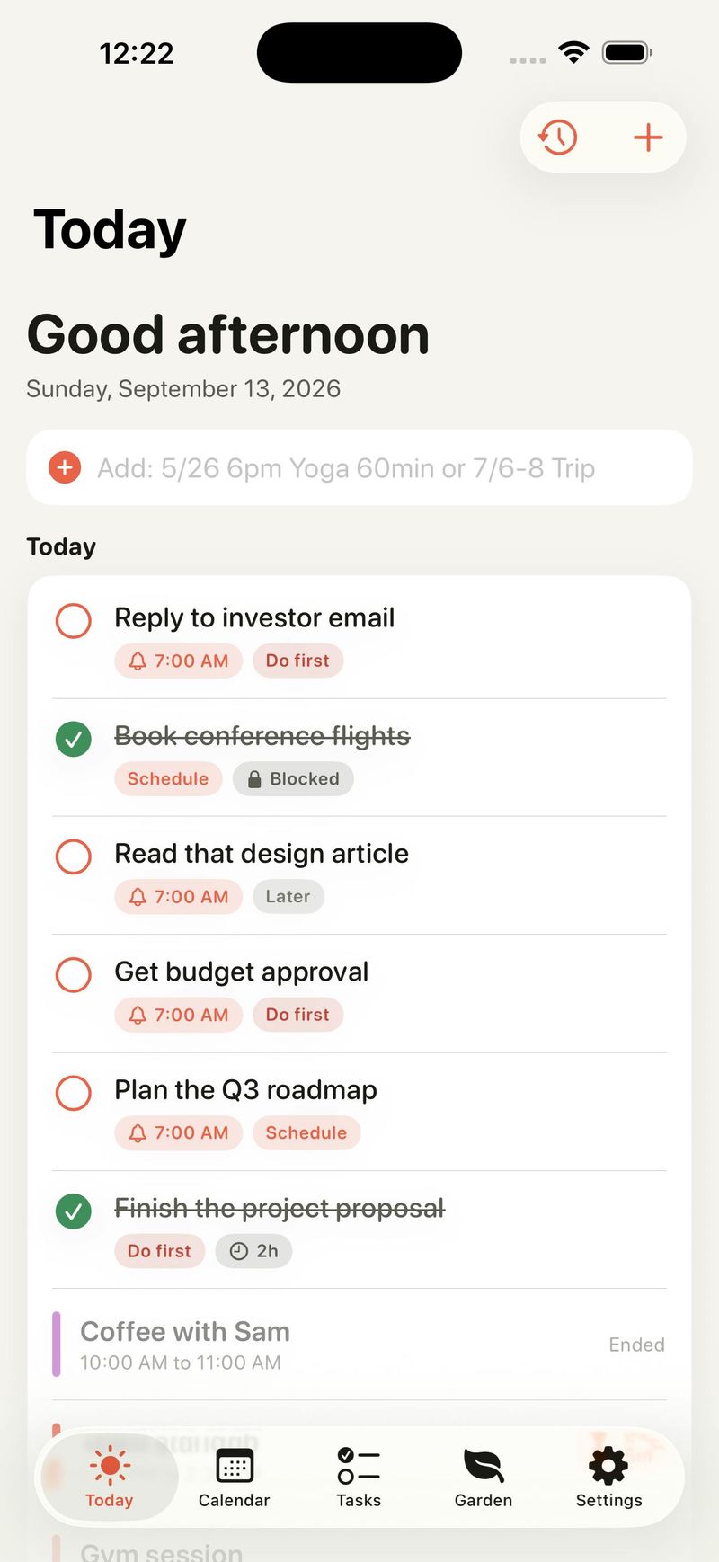 Brainlist Calendar