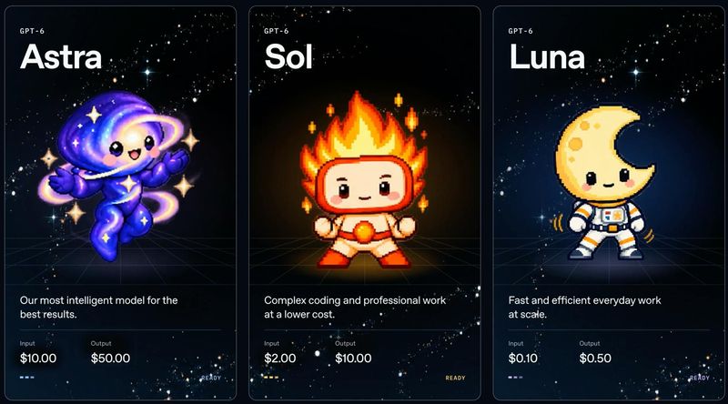 GPT-6 Sol & Luna