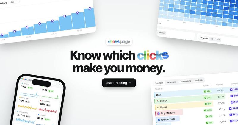 Clicks.page