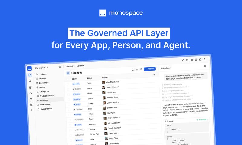 Monospace from Directus