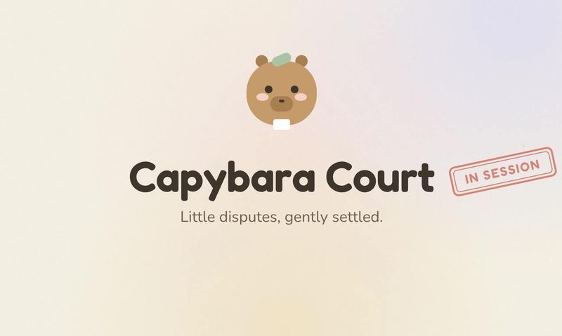 Capybara Court